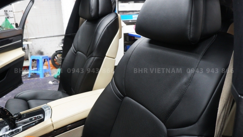Bọc ghế da Nappa ô tô BMW 740Li, 730Li, 750Li: Cao cấp, Form mẫu chuẩn, mẫu mới nhất